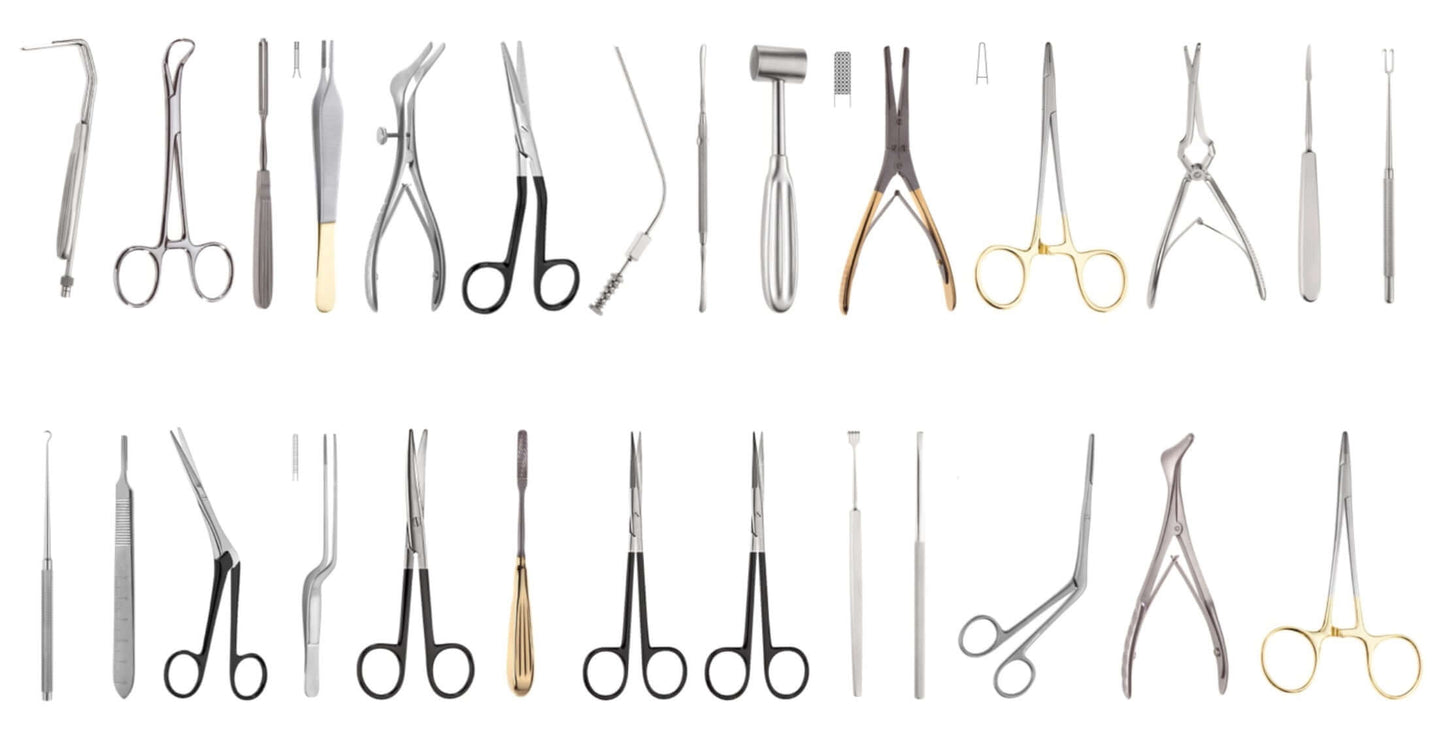 Peck Rhinoplasty Procedure Set - Surgical Instruments