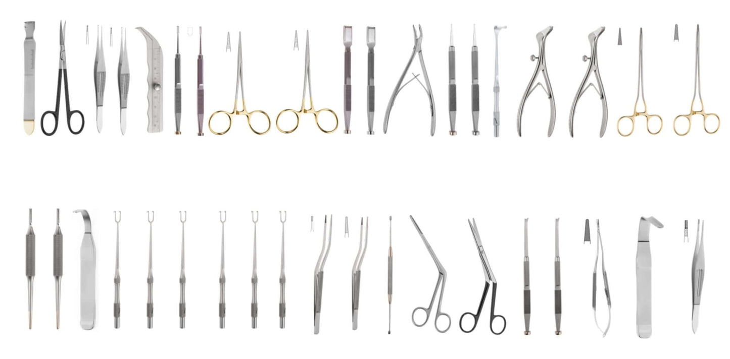 Tebbetts Rhinoplasty Instruments Set - Surgical Instruments