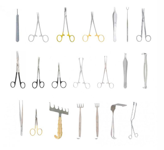 Abdominoplasty (Tummy Tuck) Set - Surgical Instruments