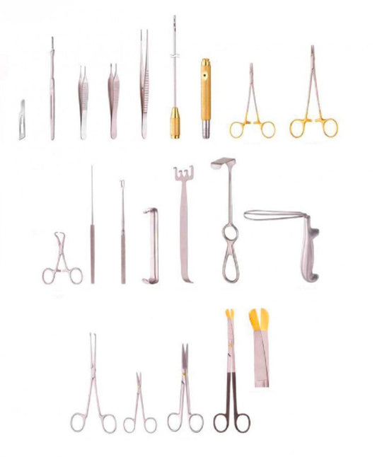 FACE AND FOREHEAD LIFT (SOLZ SET) - Surgical Instruments