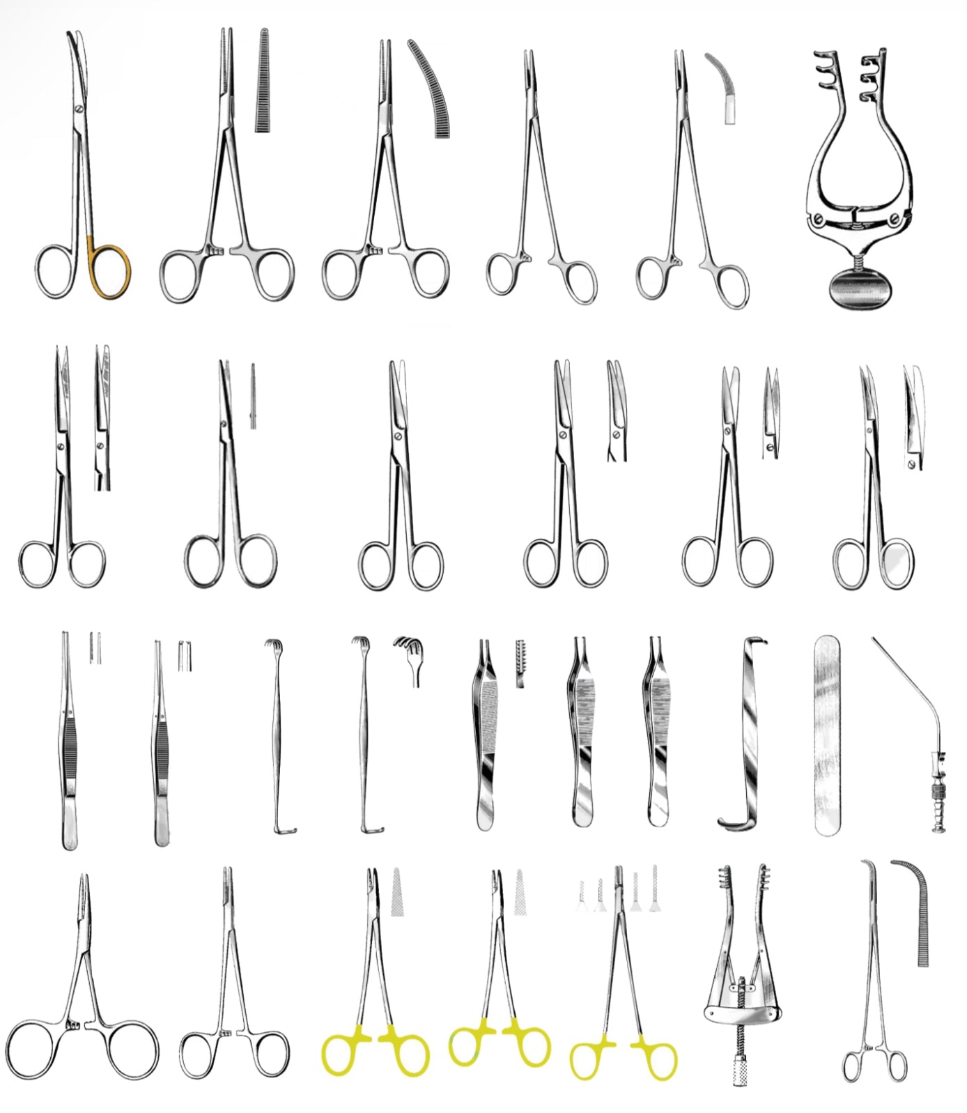 Plastic Surgery Set - Surgical Instruments