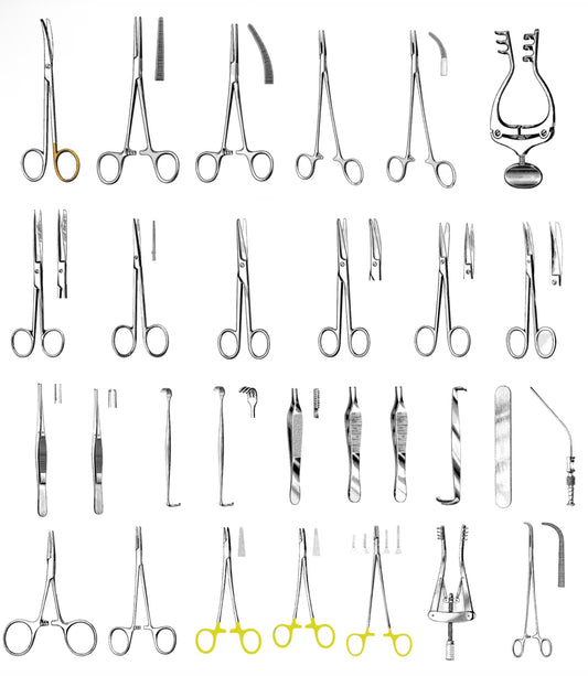 Plastic Surgery Set - Surgical Instruments