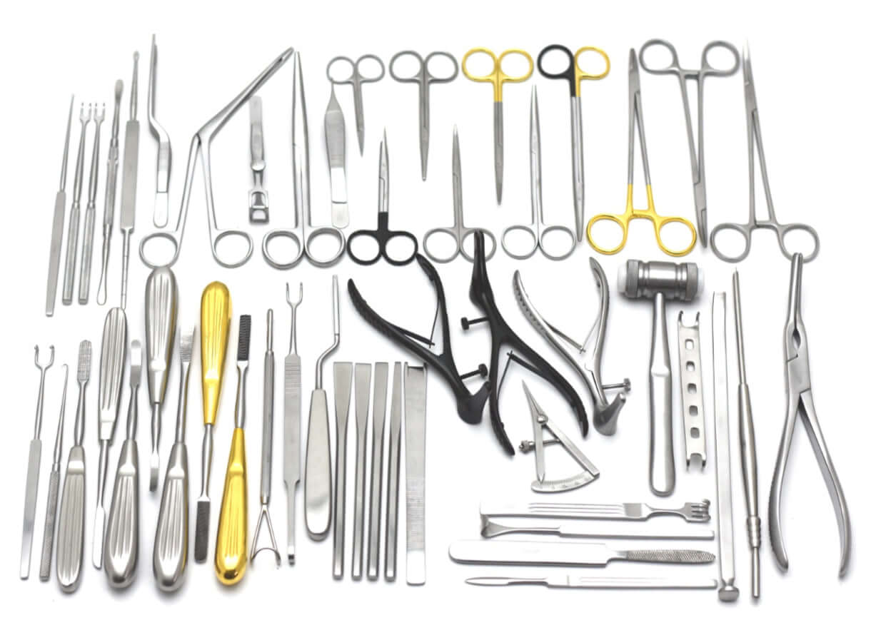 Major Nasal Set (Used with Basic Nasal Set) - Surgical Instruments