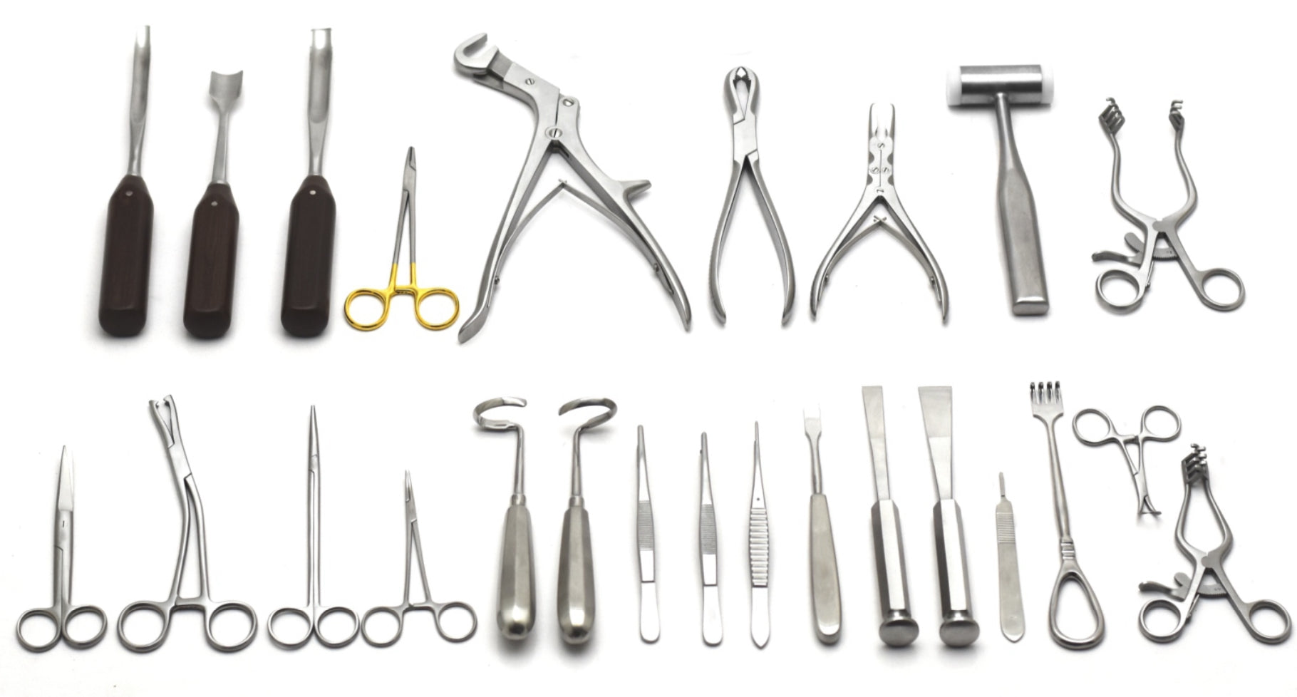 EXTRACTION OF BONE CHIPS FROM RIBS (WALTER SET) - Surgical Instruments